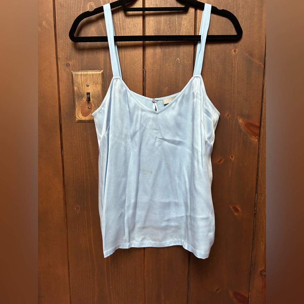 Vince Silky Powder Blue Camisole Top